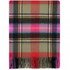 Lambswool Blanket - Bruce of Kinnaird Ancient Tartan 